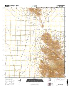 Big Hatchet Peak New Mexico Current topographic map, 1:24000 scale, 7.5 X 7.5 Minute, Year 2017