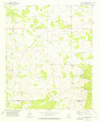 Bigbee Draw New Mexico Historical topographic map, 1:24000 scale, 7.5 X 7.5 Minute, Year 1972