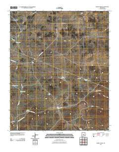 Bigbee Draw New Mexico Historical topographic map, 1:24000 scale, 7.5 X 7.5 Minute, Year 2010