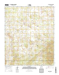 Bigbee Draw New Mexico Historical topographic map, 1:24000 scale, 7.5 X 7.5 Minute, Year 2013