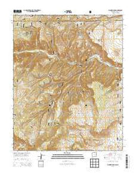 Bighorn Peak New Mexico Historical topographic map, 1:24000 scale, 7.5 X 7.5 Minute, Year 2013