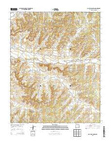 Billy Rice Canyon New Mexico Historical topographic map, 1:24000 scale, 7.5 X 7.5 Minute, Year 2013