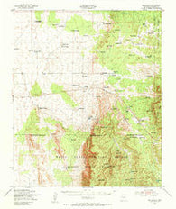 Bingham New Mexico Historical topographic map, 1:62500 scale, 15 X 15 Minute, Year 1948
