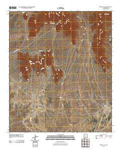 Bishop Cap New Mexico Historical topographic map, 1:24000 scale, 7.5 X 7.5 Minute, Year 2010