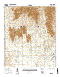 Bishop Cap New Mexico Current topographic map, 1:24000 scale, 7.5 X 7.5 Minute, Year 2017