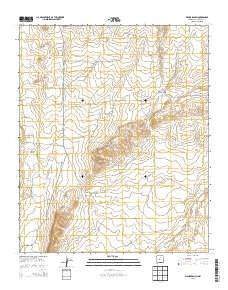 Bishop Ranch New Mexico Historical topographic map, 1:24000 scale, 7.5 X 7.5 Minute, Year 2013