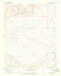 Bisti Trading Post New Mexico Historical topographic map, 1:24000 scale, 7.5 X 7.5 Minute, Year 1966