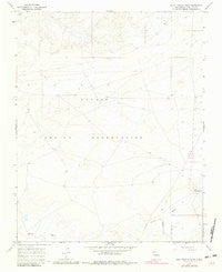 Bisti Trading Post New Mexico Historical topographic map, 1:24000 scale, 7.5 X 7.5 Minute, Year 1966