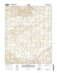 Bisti Trading Post New Mexico Current topographic map, 1:24000 scale, 7.5 X 7.5 Minute, Year 2017