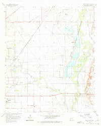Bitter Lake New Mexico Historical topographic map, 1:24000 scale, 7.5 X 7.5 Minute, Year 1962