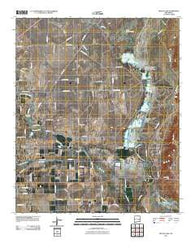 Bitter Lake New Mexico Historical topographic map, 1:24000 scale, 7.5 X 7.5 Minute, Year 2010