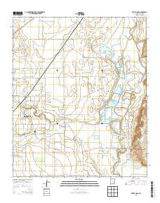 Bitter Lake New Mexico Historical topographic map, 1:24000 scale, 7.5 X 7.5 Minute, Year 2013