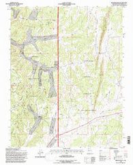 Bixler Ranch New Mexico Historical topographic map, 1:24000 scale, 7.5 X 7.5 Minute, Year 1995