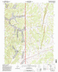 Bixler Ranch New Mexico Historical topographic map, 1:24000 scale, 7.5 X 7.5 Minute, Year 1995