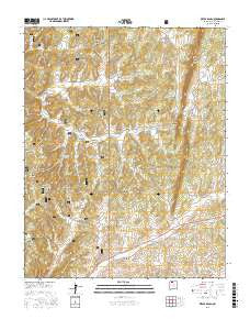 Bixler Ranch New Mexico Current topographic map, 1:24000 scale, 7.5 X 7.5 Minute, Year 2017