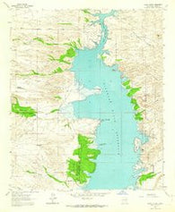 Black Bluffs New Mexico Historical topographic map, 1:24000 scale, 7.5 X 7.5 Minute, Year 1961