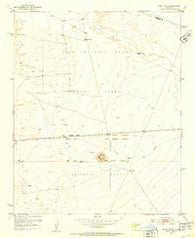 Black Butte New Mexico Historical topographic map, 1:24000 scale, 7.5 X 7.5 Minute, Year 1952