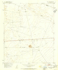 Black Butte New Mexico Historical topographic map, 1:24000 scale, 7.5 X 7.5 Minute, Year 1952