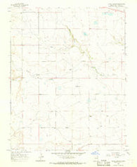 Black Canyon New Mexico Historical topographic map, 1:24000 scale, 7.5 X 7.5 Minute, Year 1966
