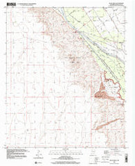 Black Mesa New Mexico Historical topographic map, 1:24000 scale, 7.5 X 7.5 Minute, Year 1996