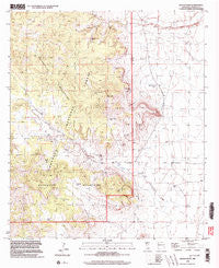 Black Point New Mexico Historical topographic map, 1:24000 scale, 7.5 X 7.5 Minute, Year 1998