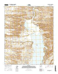 Black Bluffs New Mexico Current topographic map, 1:24000 scale, 7.5 X 7.5 Minute, Year 2017