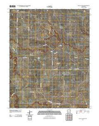 Black Canyon New Mexico Historical topographic map, 1:24000 scale, 7.5 X 7.5 Minute, Year 2010