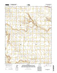 Black Canyon New Mexico Current topographic map, 1:24000 scale, 7.5 X 7.5 Minute, Year 2013