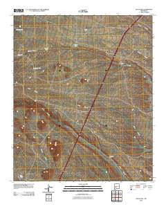 Black Hill New Mexico Historical topographic map, 1:24000 scale, 7.5 X 7.5 Minute, Year 2010