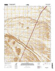 Black Hill New Mexico Current topographic map, 1:24000 scale, 7.5 X 7.5 Minute, Year 2017