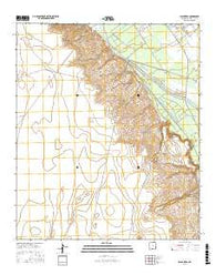 Black Mesa New Mexico Current topographic map, 1:24000 scale, 7.5 X 7.5 Minute, Year 2017