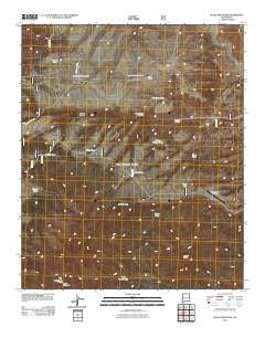 Black Mountain New Mexico Historical topographic map, 1:24000 scale, 7.5 X 7.5 Minute, Year 2011