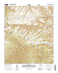 Black Mountain New Mexico Current topographic map, 1:24000 scale, 7.5 X 7.5 Minute, Year 2017