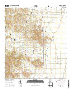 Black Point New Mexico Current topographic map, 1:24000 scale, 7.5 X 7.5 Minute, Year 2013