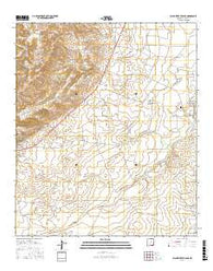 Black River Village New Mexico Current topographic map, 1:24000 scale, 7.5 X 7.5 Minute, Year 2017