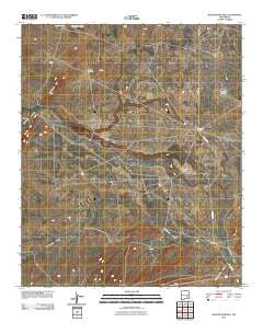 Blackwater Hill New Mexico Historical topographic map, 1:24000 scale, 7.5 X 7.5 Minute, Year 2010