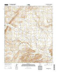 Blackwater Hill New Mexico Historical topographic map, 1:24000 scale, 7.5 X 7.5 Minute, Year 2013