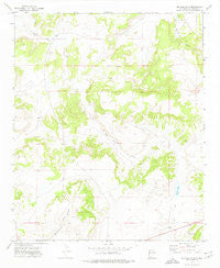 Blaines Lake New Mexico Historical topographic map, 1:24000 scale, 7.5 X 7.5 Minute, Year 1972