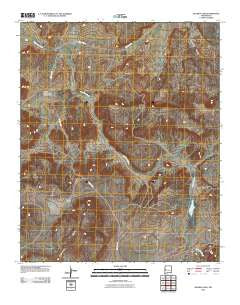 Blaines Lake New Mexico Historical topographic map, 1:24000 scale, 7.5 X 7.5 Minute, Year 2010