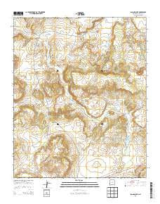 Blaines Lake New Mexico Historical topographic map, 1:24000 scale, 7.5 X 7.5 Minute, Year 2013