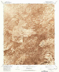 Blakemore Well New Mexico Historical topographic map, 1:24000 scale, 7.5 X 7.5 Minute, Year 1981