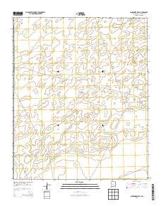 Blakemore Well New Mexico Historical topographic map, 1:24000 scale, 7.5 X 7.5 Minute, Year 2013
