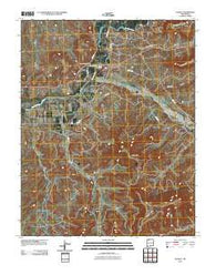 Blanco New Mexico Historical topographic map, 1:24000 scale, 7.5 X 7.5 Minute, Year 2010