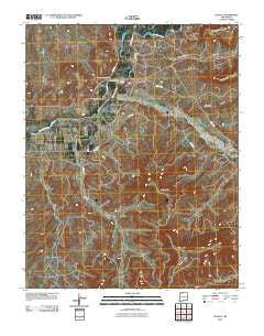 Blanco New Mexico Historical topographic map, 1:24000 scale, 7.5 X 7.5 Minute, Year 2010