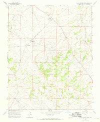 Blanco Trading Post New Mexico Historical topographic map, 1:24000 scale, 7.5 X 7.5 Minute, Year 1966