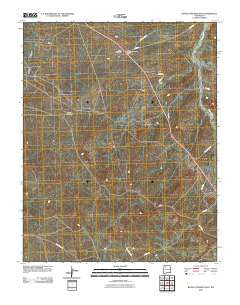 Blanco Trading Post New Mexico Historical topographic map, 1:24000 scale, 7.5 X 7.5 Minute, Year 2010