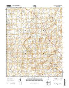 Blanco Trading Post New Mexico Historical topographic map, 1:24000 scale, 7.5 X 7.5 Minute, Year 2013