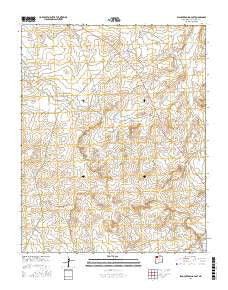 Blanco Trading Post New Mexico Current topographic map, 1:24000 scale, 7.5 X 7.5 Minute, Year 2017