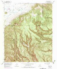 Bland New Mexico Historical topographic map, 1:24000 scale, 7.5 X 7.5 Minute, Year 1953
