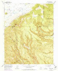 Bland New Mexico Historical topographic map, 1:24000 scale, 7.5 X 7.5 Minute, Year 1953
